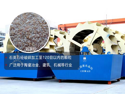 石英砂洗沙機