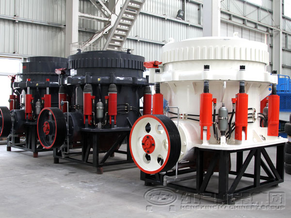 多缸液壓圓錐破