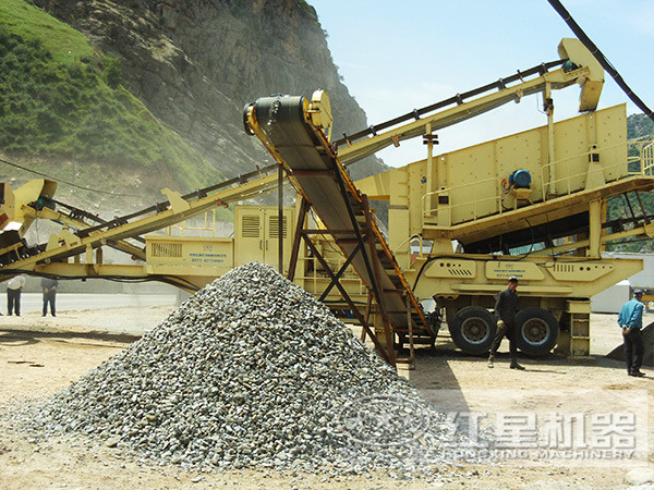 移動破碎機配置靈活，效率高