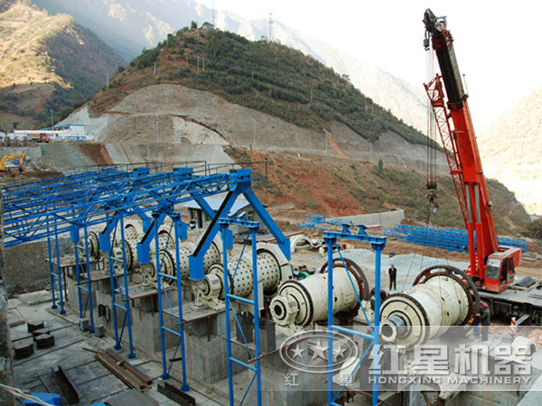 紅星選礦設備生產現場