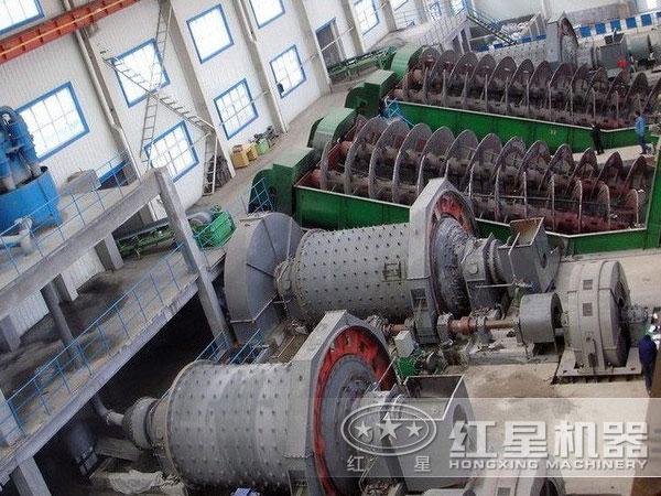 螺旋分級機(jī)與球磨機(jī) 螺旋分級機(jī)與球磨機(jī)
