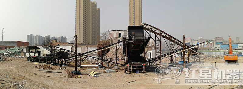 碎石設(shè)備——移動碎石機 碎石設(shè)備——移動碎石機