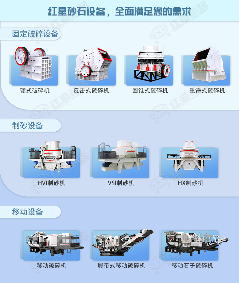 破碎制沙設備種類多選擇多 破碎制沙設備種類多選擇多