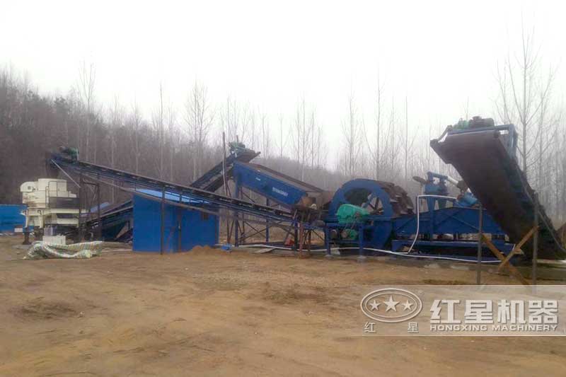 大型洗砂機