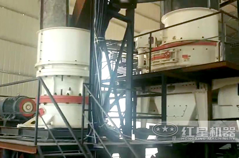 時產(chǎn)200噸的制砂生產(chǎn)線