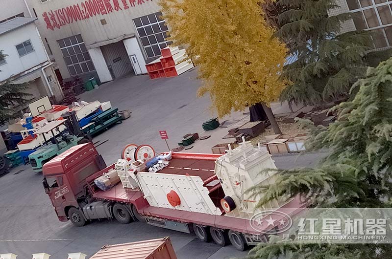 石料破碎生產線發貨 石料破碎生產線發貨