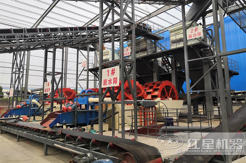 福建時產500噸制砂生產線