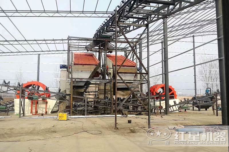四川涼山時產500噸制沙生產線